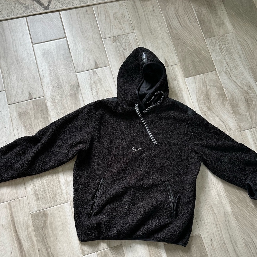NWT Nike Cozy Basketball Hoodie Black CJ7582 010 Men's Size L